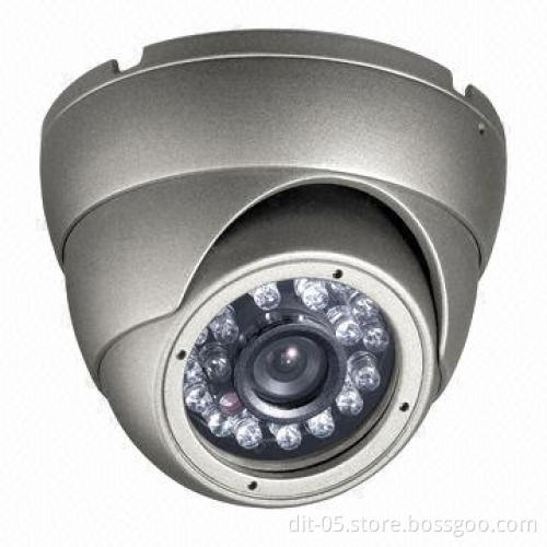 Dome Camera with Weather-proof, 1/3-inch Sony, 550/600/700TVL Resolution, 35m Night Vision